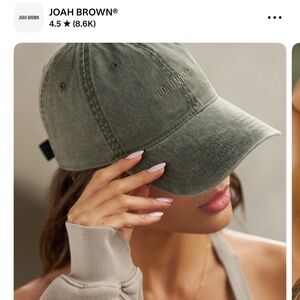 Joah Brown washed Green Women's Hat